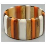 1960s Trifari Lucite Bangle Bracelet