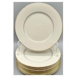 (8) Lenox Fine China Hayworth Salad Plates