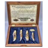 Rare Case Bros. Cutlery Co. 4-Knife Set #436/500