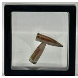 WWI German Soldier Bullet Trench Art Cross Pendant