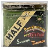 Buckingham Bright Cut Plug Smoking Tobacco Tin
