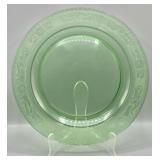 Fostoria Royal Uranium Depression Glass Platter