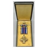 WWII Distinguished Flying Cross with Coffin Case