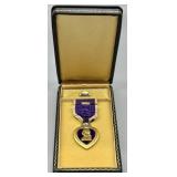 WWII Purple Heart Medal Set with Coffin Case