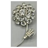 Vintage Rhinestone Brooch