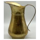 Vintage Solid brass Water Pitcher Ewer