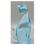 Murano Handblown Italian Art Glass Cat