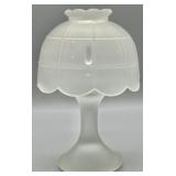 Westmoreland Vintage Frosted Satin Fairy Lamp