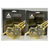 (2) AGCO White Tractors w/Duals 1/64 - SEE DESC