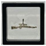 Vintage Sniper Rifle Pendant