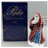 2004 Pipka Candy Cane Santa w/ Box Numbered