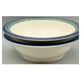 (2) Pfaltzgraff Ocean Breeze Serving Bowls