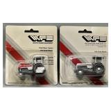 (2) VTG 1/64 Scale White Farm Equipment Die-cast