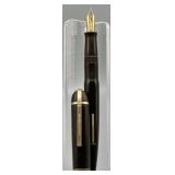 Brown Eversharp Skyline 14k Gold Nib Fountain Pen