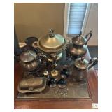 Assorted (some silver plated) Decor