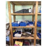 Contents of 1 section of shelving