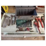 Allen wrenches, pipe wrenches and more
