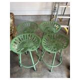 (4) Tractor Seat Stools