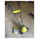 Sunjoe electric tiller and new extension cord.