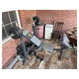 Weight Bench & Weights