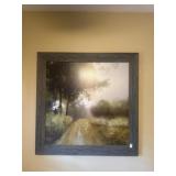 Large Square Print, Framed