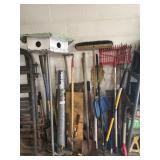 Lot of assorted hand tools and more