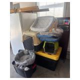 Lot of Pet Supplies & Totes