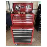 Craftsman rolling toolbox and contents