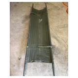 Vintage US military folding stretcher