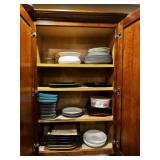 Cabinet Full of Dishes