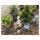 (4) Outdoor Planters