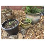 (3) Outdoor Planters