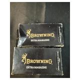 2 browning magazines