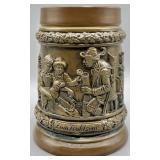 Vintage West Germany 3D Relief Beer Stein
