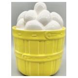 McCoy Egg In A Basket Cookie Jar