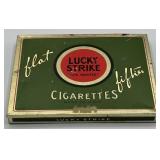 Lucky Strike Flat Fifties Cigarette Tin