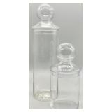 Apothecary Cylinder Jars