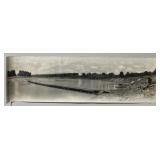 1941 Pontoon Bridge Across Red River Photo