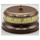 1930s Lux Mystery Rotary Tape Measure Clock