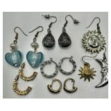 Estate Jewelry - Earrings - One Pair .925 Silver