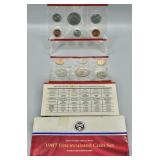 1987 Uncirculated Coin Set with D Mint Marks