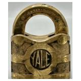 Vintage Yale & Towne Brass Lock