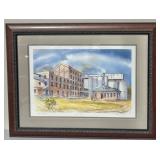 Dunlop Mill Artists Proof Signed Frank Lott 2002