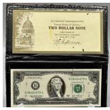 Uncirculated 2003 Series $2 Bill