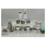 Assorted Vintage German Shot Glasses