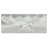 Bohemian Czech Crystal Pedestal Cake Stand