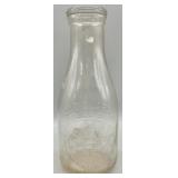 One Quart ED. T. Greene Milk Bottle