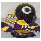 VTG Clarksville High Football Helmet & Misc