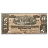 1864 Confederate Money