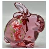Fenton Bunny for Lenox HP & Signed - SEE DESC